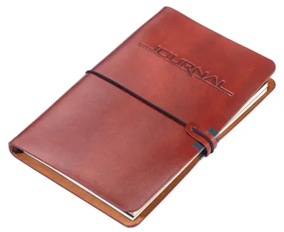 Bullet Journal Set, 2 Notizbücher A5, Kunstleder, Punktraster