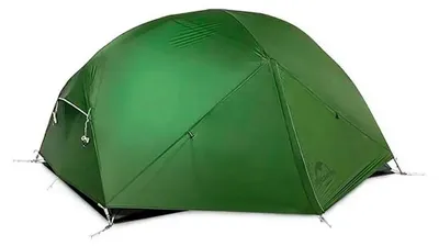 Image de Tente de randonnée Naturehike Mongar 2 210T 2 personnes, verte