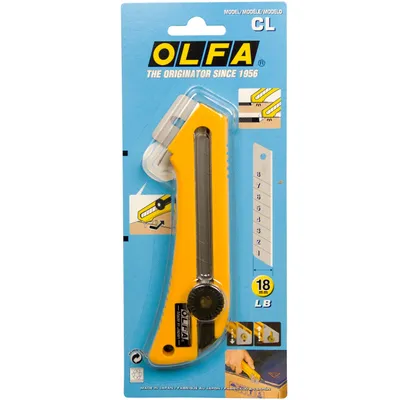 Image de Cutter ouvre carton CL Cutter à molette ouvre carton 18 mm