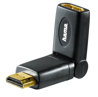 Produktbild von Hama 122234, HDMI, HDMI, Schwarz