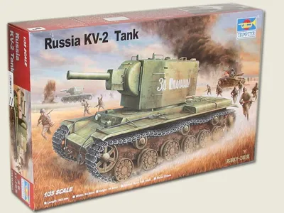 Immagine prodotto di Carro armato russo KV-2 Trumpeter 1:35, 00312