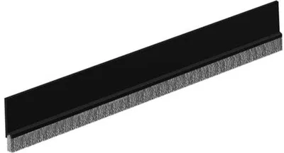 Produktbild von Dichtungsstreifen 100 cm für Türen - Selbstklebender Zugluftstopper - Schwarz