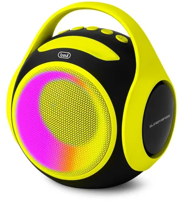 Zdjęcie produktu dla Trevi XR 8A 202, 20 W, Bezprzewodowy, USB Type-C, Głośnik imprezowy, Żółty, Wodoodporna