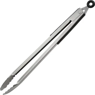 Immagine prodotto di Fmprofessional Pinze da cucina per barbecue, griglia, in acciaio inox, dimensioni 46 cm circa