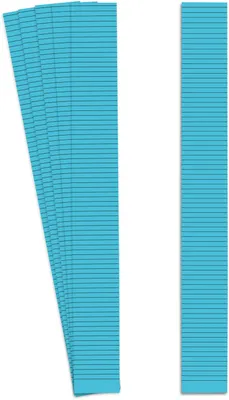 Produktbild von Markierungsstreifen 10mm B300xH32mm VE=10 Stück blau