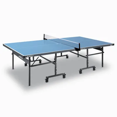 Produktbild von JOOLA Outdoor Tischtennisplatte Rally TL - Profi Tischtennistisch 6 MM Aluminium -Verbundoberfläche Wetterfest - Klappbares Untergestell