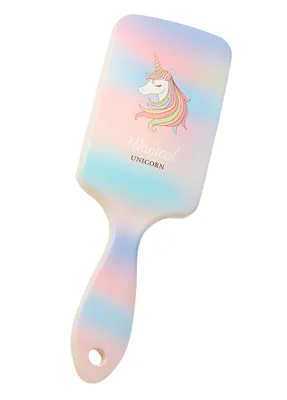 Immagine prodotto di Spazzola per capelli arcobaleno - Unicorno magico