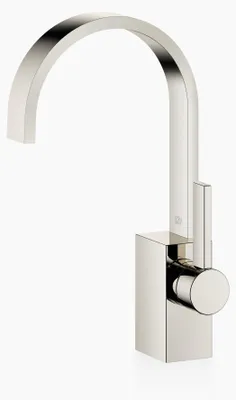Produktbild von Dornb Waschtisch-Einhandbatterie MEM Ausl 165mm ohne Ablaufgarnitur platin