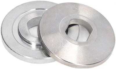 Produktbild von Metallische Drukplatten - 2 Stück - Für 10 Zoll Aluminium - Abriebfest - Kompaktes Design - Zuverlässige Funktionalität - Tischsäge