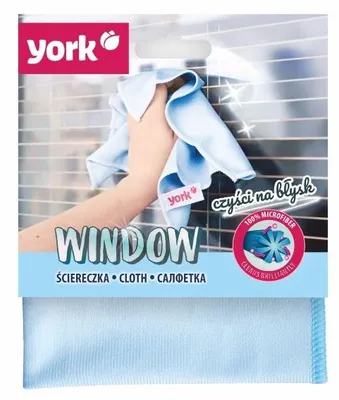 Imagen del producto de Paño de microfibra York para ventanas/superficies de vidrio