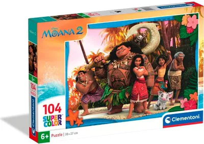 Obrázek produktu pro Clementoni Disney Vaiana 2 Puzzle 104 dílků Jedna velikost