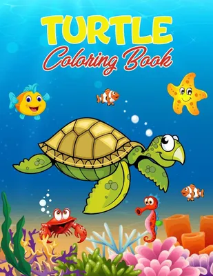Produktbild von Turtle Coloring Book