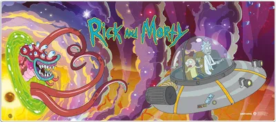 Produktbild von Rick and Morty - Spaceship - Gaming Mousepad