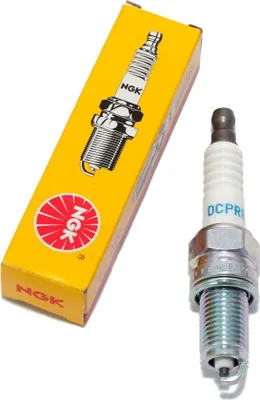 Produktbild von NGK Zündkerze DCPR8E entstört, 19,0mm Langgewinde Ø 12,0mm, 4179 / 4339