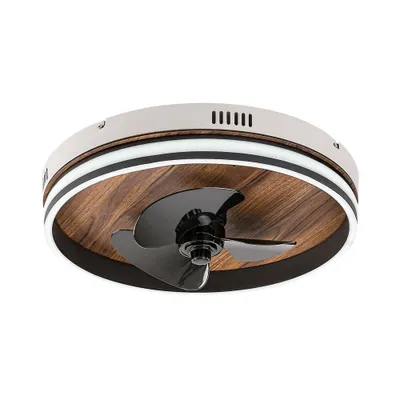 Productafbeelding van Rabalux 71016 Plafondlamp Faustine, 30W, 1000lm, zwart-wit, rond, dimbaar, diameter 470mm