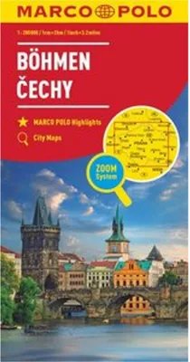 Produktbild von MARCO POLO Regionalkarte Westböhmen, Mittelböhmen 1:200.000