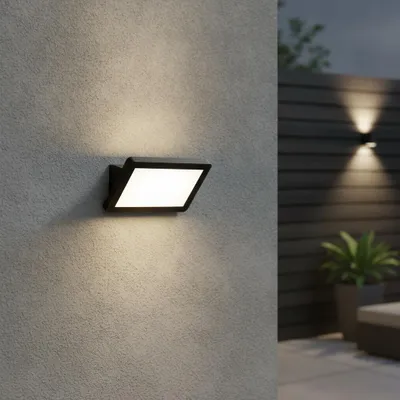 Productafbeelding van Wandlamp Nobu zwart, AI-gegenereerde afbeelding
