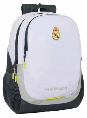 Produktbild von Safta Real Madrid 25/26 23l 32x43x14 Cm Rucksack Weiß  Kinder Weiß One Size