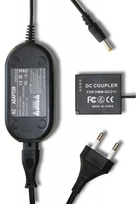 Produktbild von Netzteil-Kuppler kompatibel mit Panasonic Lumix DMC-TZ80.