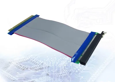 Image de Inter-Tech 88885366 AC Extender SLPS069 PCIe x16, Flexible