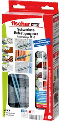 Produktbild von fischer Schwerlast-Befestigungsset 300 T SBS Set M10 3 Stk