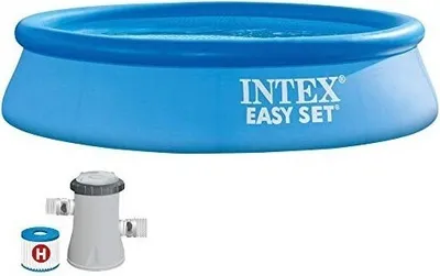 Produktbild von INTEX 28108GN - Easy Set Pool (244x61cm) mit Pumpe Planschbecken Schwimmbecken