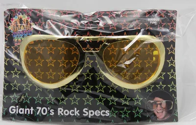 Produktbild von Gigantische Siebziger Rock-Brille, Verschiedenerlei