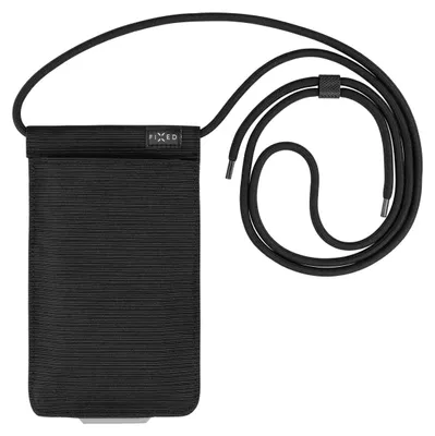Productafbeelding van Tas voor smartphones tot 7 inch, verstelbare schouderband, zwart