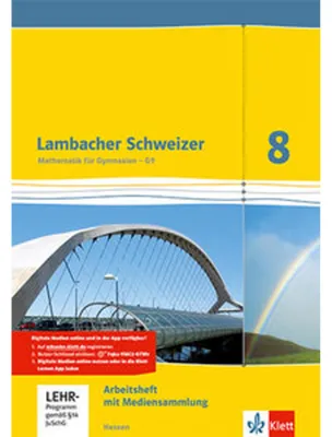 Produktbild von Lambacher Schweizer. 8. Schuljahr G9. Arbeitsheft plus Lösungsheft und Lernsoftware. Neubearbeitung. Hessen