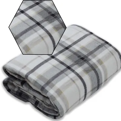 Produktbild von Kuscheldecke 160x200 cm – Mikrofaser Wohndecke, weich, Überwurf, Baxi