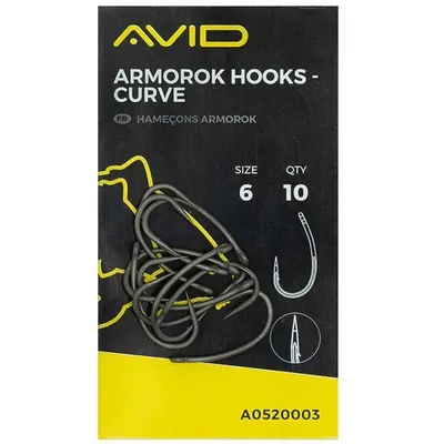Obrázok produktu pre Háčiky Avid Carp Armorok Curve - veľkosť: 2