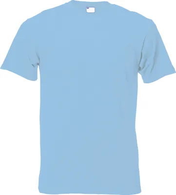 Produktbild von Herren Kurzarm Freizeit T-Shirt BC3904 (X Large) (Hellblau)