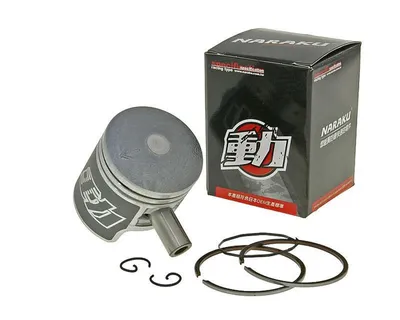 Imagen del producto de Kit de pistón completo Naraku de 50cc para Moto Morini con motor de refrigeración por aire