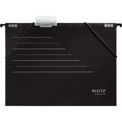Zdjęcie produktu dla Leitz Alpha Active, A4, Karton, Czarny, 348 mm, 260 mm, 90 g