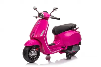 Immagine prodotto di Motocicletta per bambini Vespa Sprint con licenza ufficiale, 1x 25 W, 6 V, 4 Ah, macchinina per bambini, rosa