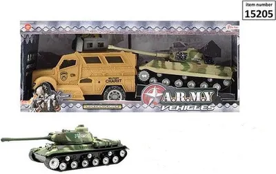 Image de Army Vehicles - Véhicule militaire avec tank - Set de jeu