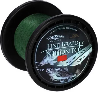 Produktbild von Mikado Nihonto Fine Geflochtene Schnur 900 M Grün 0.450 mm Grün 0.450 mm