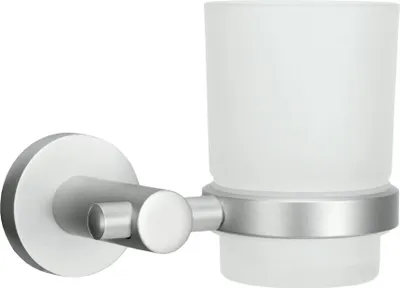 Produktbild von Kleine Wolke Wand-Zahnputzbecher APOLLO Milky