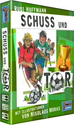 Produktbild von 22160011 - Schuss & Tor, Kartenspiel, 2-4 Spieler, ab 8 Jahren (DE-Ausgabe)