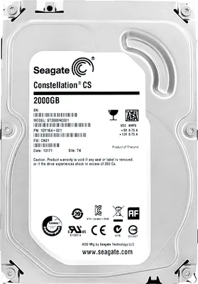 Image de Disque dur Seagate 2TB ST2000NC001 64Mb Cache 7200Rpm SATA III 3.5'' pouces