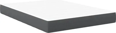 Produktbild von vidaXL Bettmatratze mit Matratze Grau 160 x 200 cm Stoff