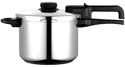 Obrázok produktu pre Tlakový hrniec Fagor Dual Xpress 6L, rozsah tlaku 30-90 kPa, priemer 22 cm, 5 bezpečnostných prvkov, trojvrstvové dno