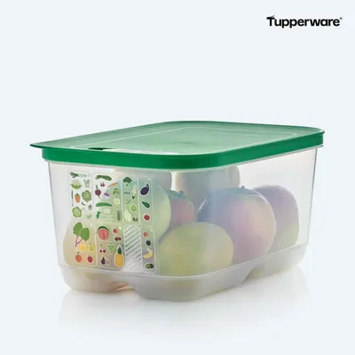 Produktbild von Tupperware KlimaOase Frischebehälter für Obst und Gemüse mit Klimaregler 4,4 l