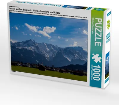 Produktbild von Calvendo Ein Motiv aus dem Kalender Unsere schöne Bergwelt - Werdenfelserland und Allgäu 1000 Teile Puzzle quer 640x480mm, Photography WilmAndi; 7285775