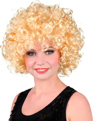 Produktbild von Showstar-Damenperücke Kurze Lockenperücke Filmstar blond
