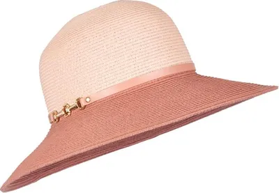 Loevenich großer Flapper Sommerhut in rosa
