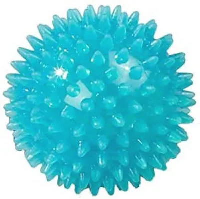 Produktbild von Massageball mit Noppen, 9 cm Durchmesser – kräftiges Türkis