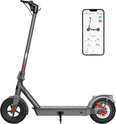 Productafbeelding van Elektrische step voor volwassenen, 10 inch, elektrische step met app, maximaal bereik 42 km accu 36 V 10,4 Ah opvouwbare elektrische step met maximale