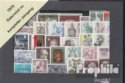 Produktbild von Briefmarken Österreich 1970 1970 postfrisch