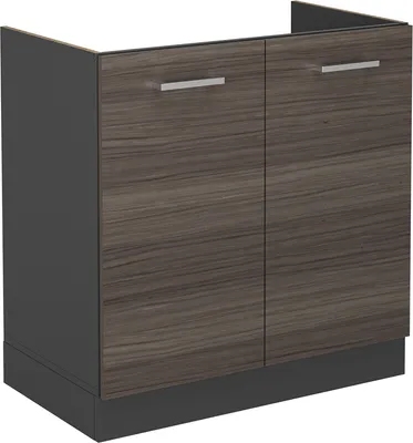 Produktbild von Spülenunterschrank Vicco R-Line Edelgrau 80 cm ohne Arbeitsplatte, Model 53783